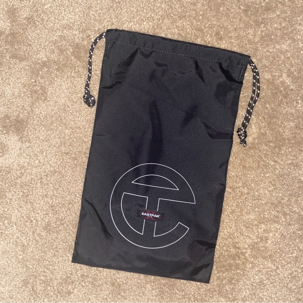 Black Telfar Eastpak small tote dust bag/ care bag